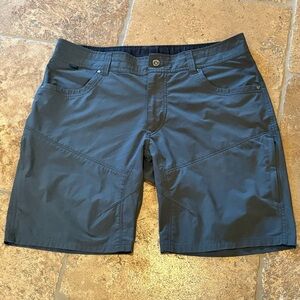 KUHL Men Gray Outdoor Hiking Casual Shorts Size 38